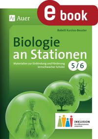 Produktbild: Biologie an Stationen 5-6 Inklusion