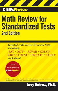 Produktbild: CliffsNotes Math Review for Standardized Tests, 2nd Edition
