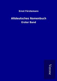 Produktbild: Altdeutsches Namenbuch