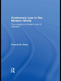 Produktbild: Customary Law in the Modern World