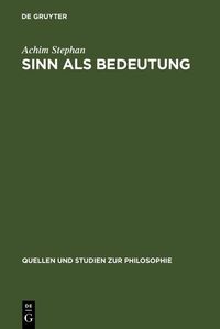 Produktbild: Sinn als Bedeutung