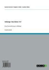Produktbild: InDesign: Das kleine 1x1