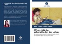 Produktbild: Effektivit&auml;t der Lehrmethoden der Lehrer
