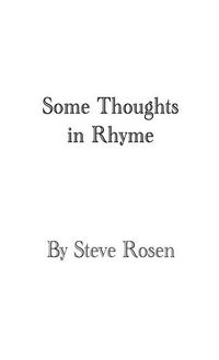 Produktbild: Some Thoughts in Rhyme