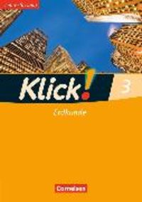 Produktbild: Klick! Erdkunde - Fachhefte f&uuml;r alle Bundesl&auml;nder - Ausgabe ab 2008 - Band 3