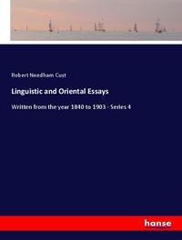 Produktbild: Linguistic and Oriental Essays