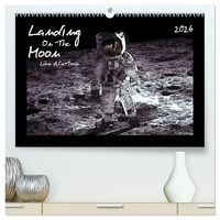 Produktbild: Landing On The Moon Like A Cartoon (hochwertiger Premium Wandkalender 2026 DIN A2 quer), Kunstdruck in Hochglanz