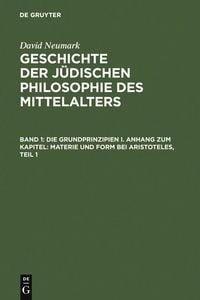Produktbild: Geschichte der j&uuml;dischen Philosophie des Mittelalters