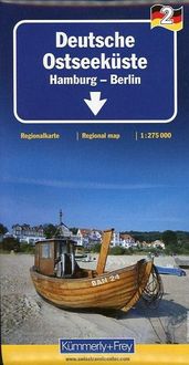KuF Deutschland Regionalkarte 02. Deutsche Ostseeküste 1 : 275.000 Hallwag Kümmerly+Frey AG