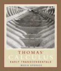 Produktbild: Thomas' Calculus Early Transcendentals: Part One: Media Upgrade