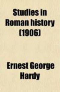 Produktbild: Studies in Roman History
