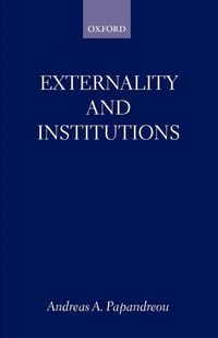 Produktbild: Externality and Institutions