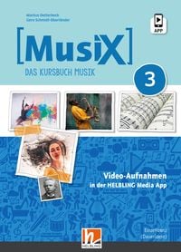 Produktbild: MusiX 3 (Ausgabe ab 2019) Unterrichtsfilme und Tutorials Einzellizenz