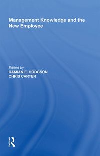 Produktbild: Management Knowledge and the New Employee