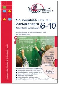 Produktbild: Stundenbilder zu den Zahlenl&auml;ndern 6 bis 10, Kennst du mich und mein Land?