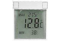 Produktbild: TFA Dostmann 30.1025 Fenster-Thermometer Silber 30.1025
