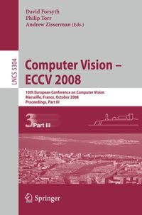 Produktbild: Computer Vision - ECCV 2008