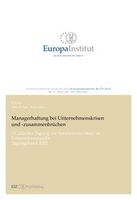 Produktbild: Managerhaftung bei Unternehmenskrisen und -zusammenbr&uuml;chen
