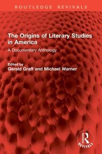 Produktbild: The Origins of Literary Studies in America