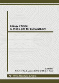 Produktbild: Energy Efficient Technologies for Sustainability