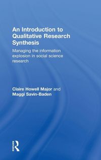 Produktbild: An Introduction to Qualitative Research Synthesis