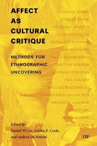 Produktbild: Affect As Cultural Critique