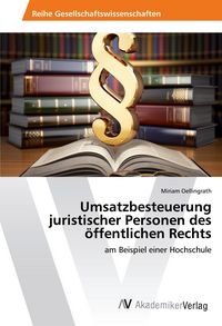 Produktbild: Umsatzbesteuerung juristischer Personen des &ouml;ffentlichen Rechts