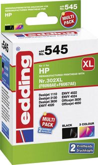 EDDING HP Nr. 302XL black + color doppelpack online bestellen