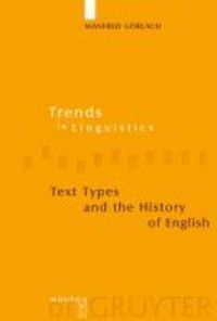 Produktbild: Text Types and the History of English