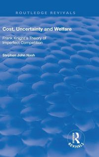 Produktbild: Cost, Uncertainty and Welfare