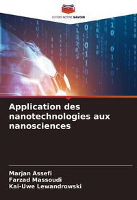Produktbild: Application des nanotechnologies aux nanosciences