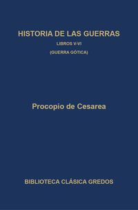 Produktbild: Historia de las guerras. Libros V-VI. Guerra g&oacute;tica.