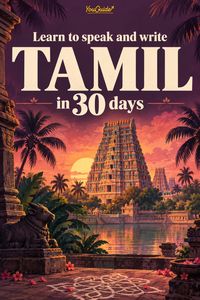 Produktbild: Learn to speak and write Tamil in 30 days
