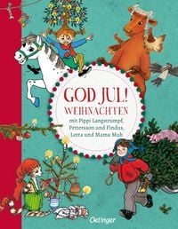 Produktbild: God Jul! Weihnachten mit Pippi Langstrumpf, Pettersson und Findus, Lotta und Mama Muh