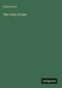 Produktbild: The Unity of Law