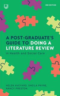 Produktbild: A Post-Graduate's Guide to Doing a Literature Review in Health and Social Care
