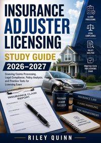 Produktbild: Insurance Adjuster Licensing Study Guide 2026&ndash;2027