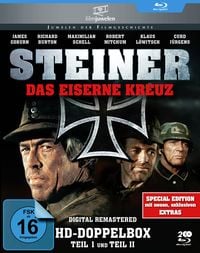 Bild vom Artikel Steiner 1+2 - Das Eiserne Kreuz  [2 BRs] vom Autor James Mason