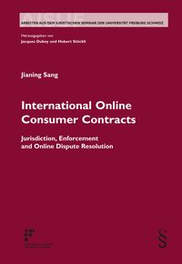 Produktbild: International Online Consumer Contracts