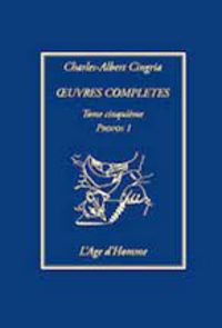 Produktbild: Oeuvres compl&egrave;tes V propos tome 1