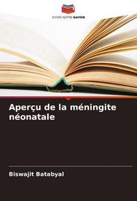 Produktbild: Aper&ccedil;u de la m&eacute;ningite n&eacute;onatale