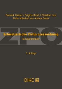 Produktbild: Schweizerische Zivilprozessordnung