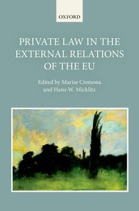 Produktbild: Private Law in the External Relations of the EU