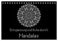 Produktbild: Entspannung und Ruhe durch Mandalas (Tischkalender 2027 DIN A5 quer), CALVENDO Monatskalender