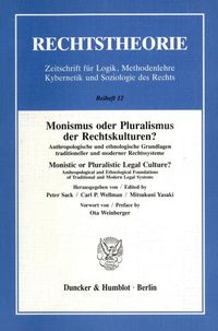 Produktbild: Monismus oder Pluralismus der Rechtskulturen?