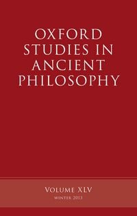 Produktbild: Oxford Studies in Ancient Philosophy, Volume 45