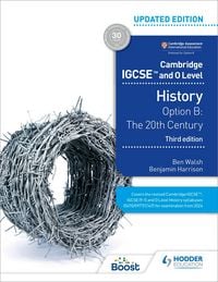 Produktbild: Cambridge IGCSE and O Level History 3rd Edition: Option B: The 20th century