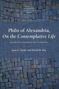 Produktbild: Philo of Alexandria, On the Contemplative Life