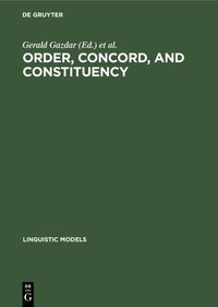 Produktbild: Order, Concord, and Constituency