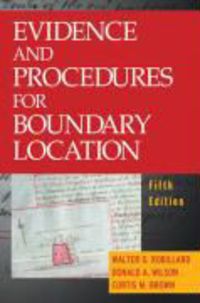 Produktbild: Evidence and Procedures for Boundary Location